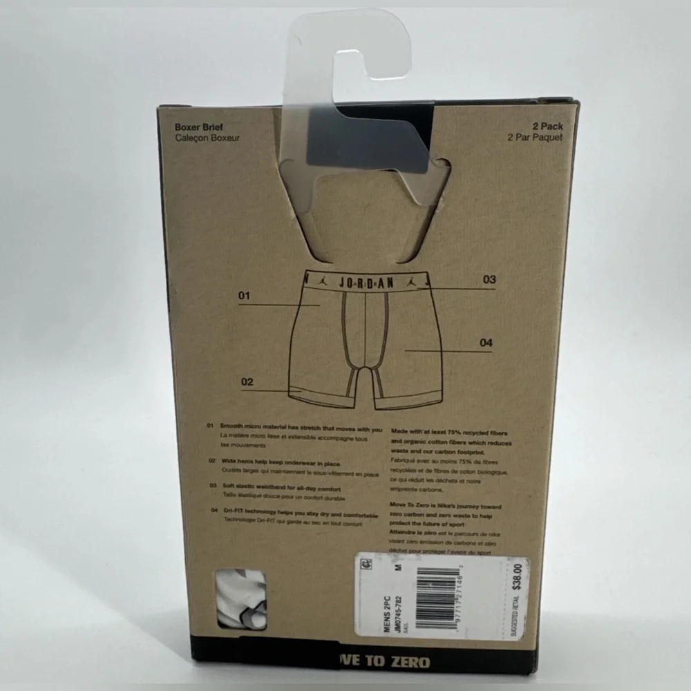 Jordan Flight micro Men’s dri-fit Boxer Briefs 2-PACK nike air jordan